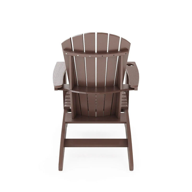 Adirondack Chair Sturdy HDPE Poly Lumber For Poolside, Patio, And Garden Relaxation by Unique Piece Furniture