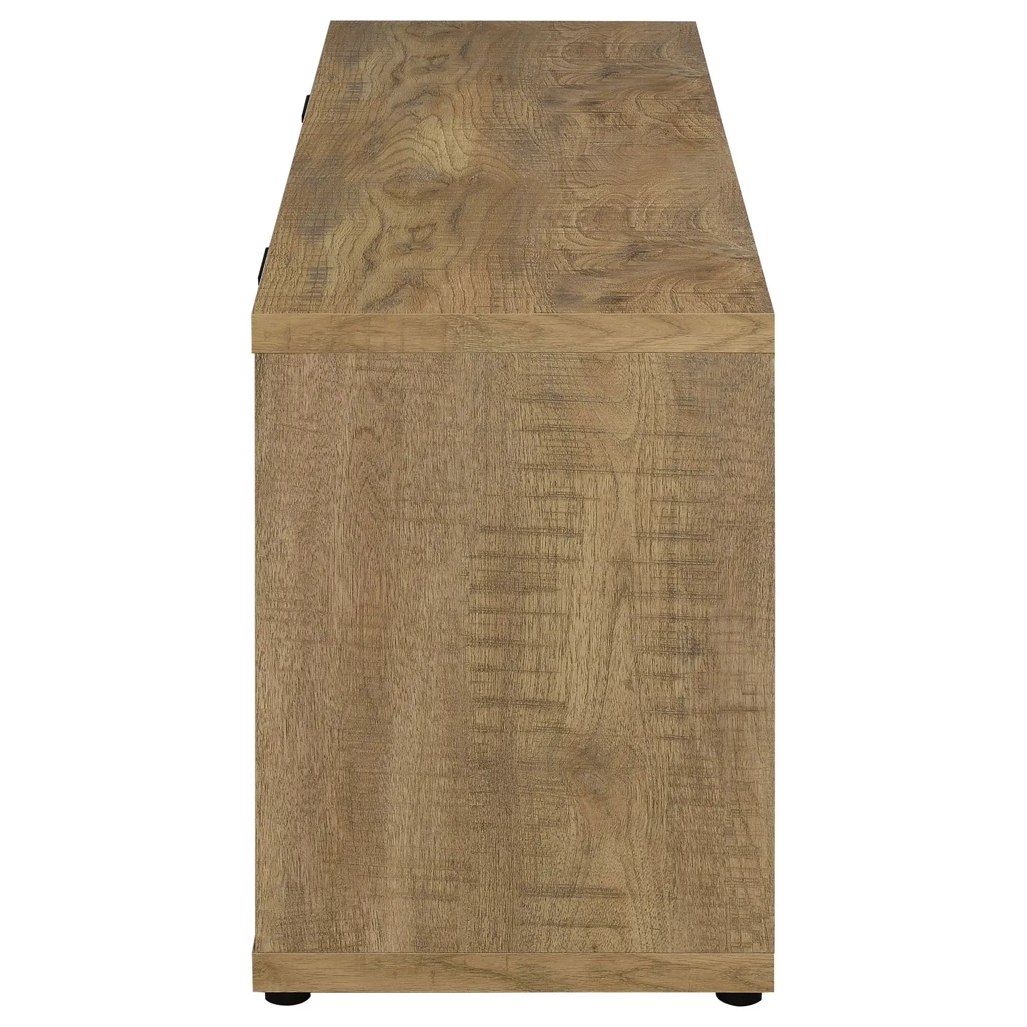 Tabby 4-door Engineered Wood 60-inch TV Stand Mango by Unique Piece Furniture