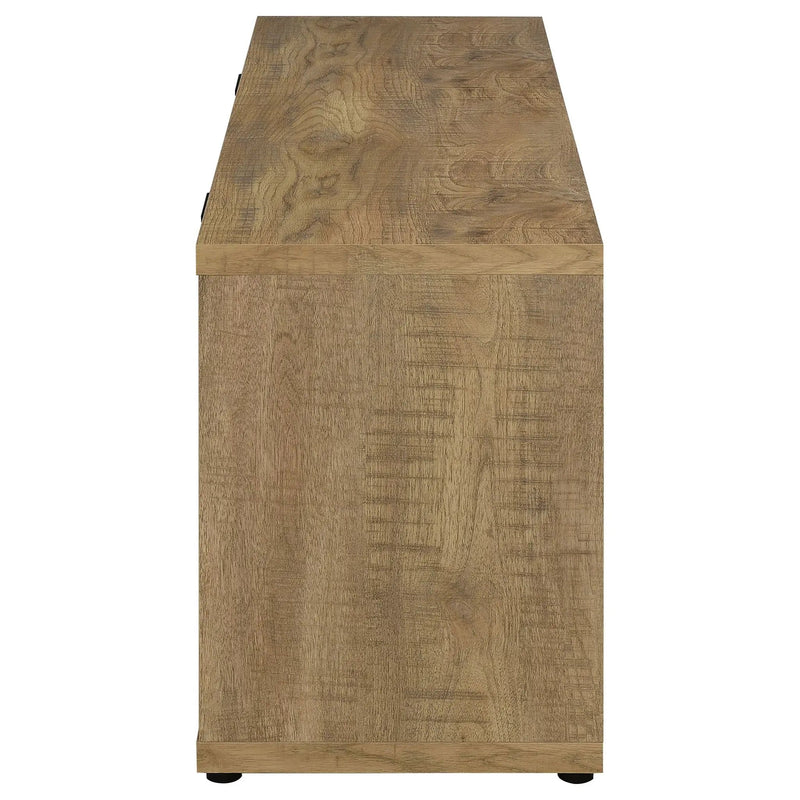 Tabby 4-door Engineered Wood 60-inch TV Stand Mango by Unique Piece Furniture