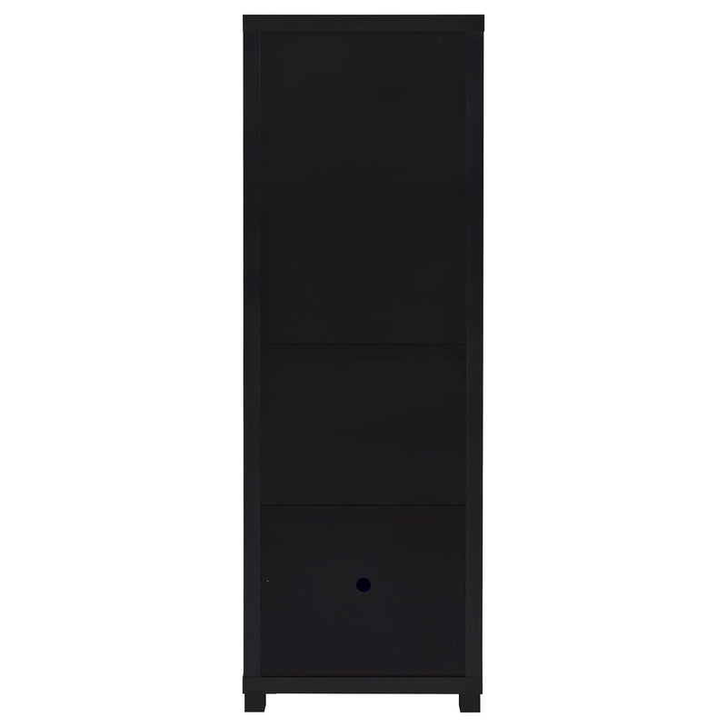Arnaud - 3 Piece TV Stand Set With Storage - Black
