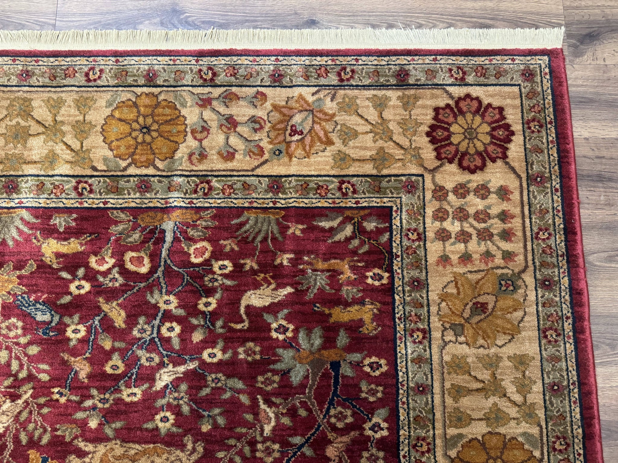 Karastan Rug 8.8 x 10, Antique Legends Emperor's Hunt 2200-204, Wool Vintage Discontinued Karastan by Jewel Rugs