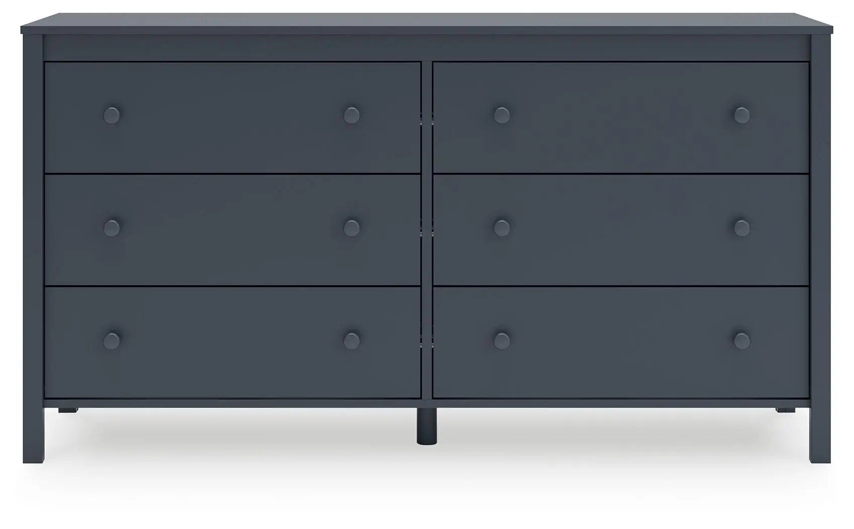 Simmenfort - Six Drawer Dresser - Navy Blue by Unique Piece Furniture