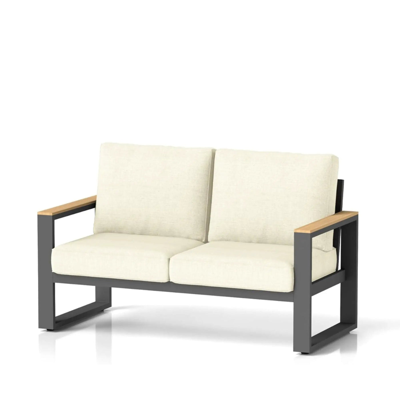 All-Weather Loveseat Sofa With Thick Cushions by HouseOfZazla