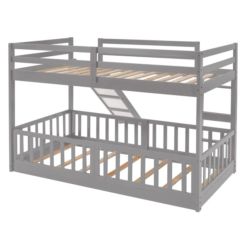 Functional Bunk Bed & Convertible Ladder And Slide by Unique Piece Furniture