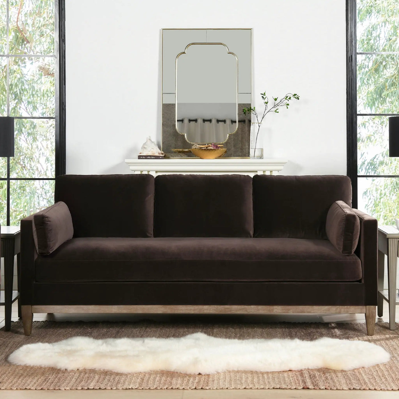 Knox - Modern Farmhouse Sofa by HouseOfZazla