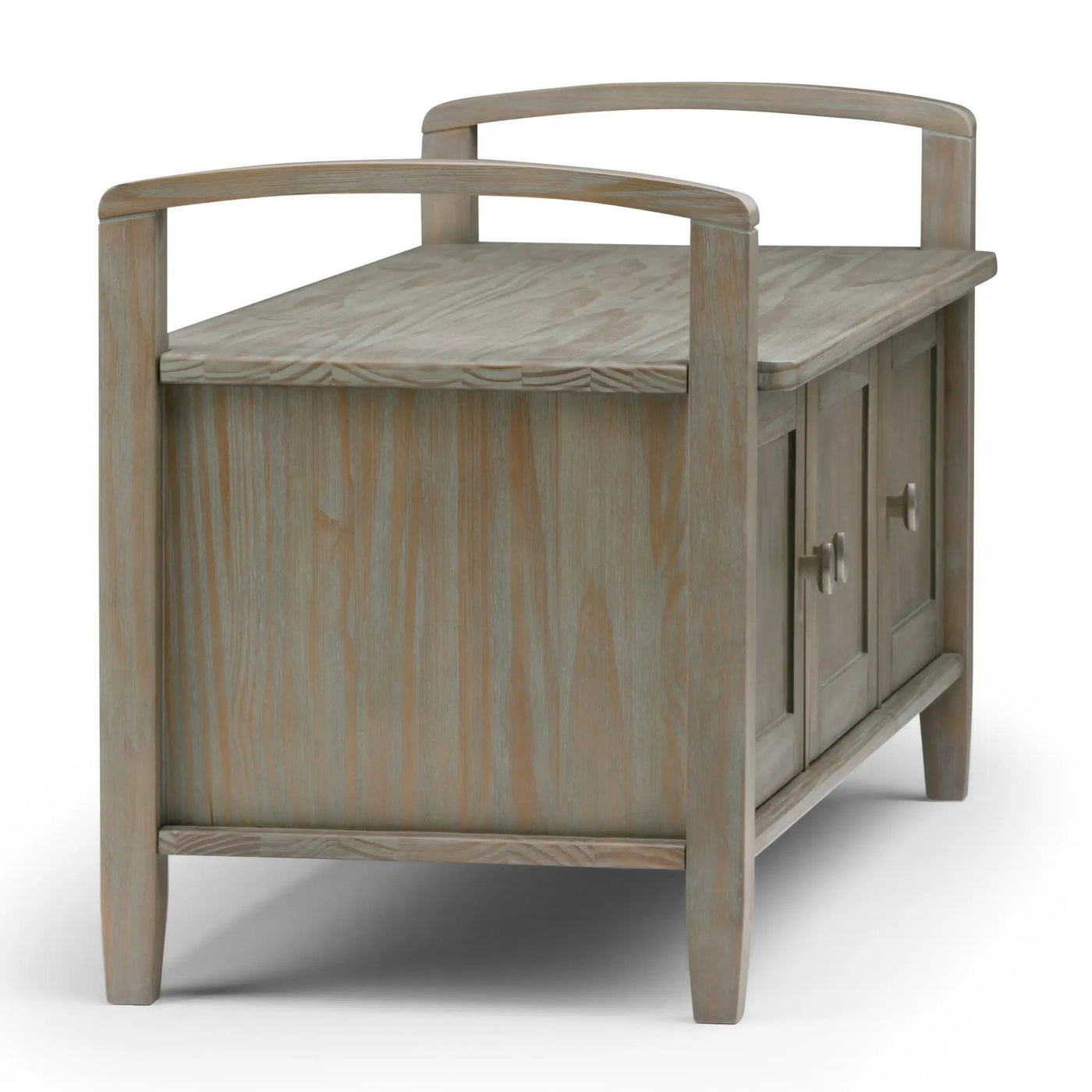 Warm Shaker - Handcrafted Entryway Storage Bench by Unique Piece Furniture