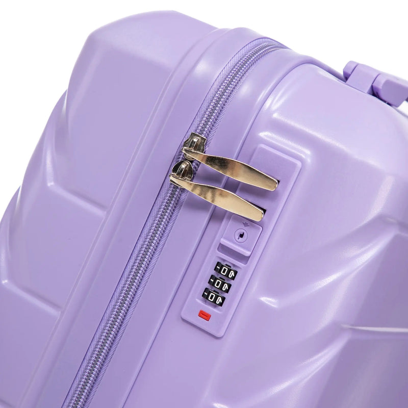 14"/20" 2 Pcs Set in ABS Spinner Wheel Luggage by HouseOfZazla