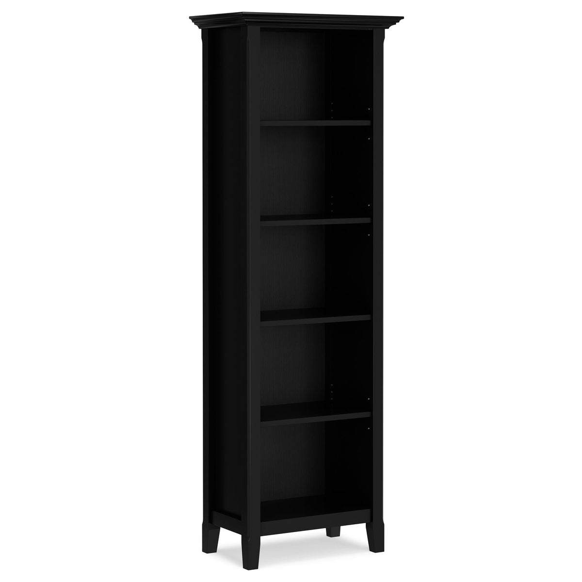 Amherst 5 Shelf Bookcase with Adjustable Shelves - Multiple Colors, photo 12 of 40