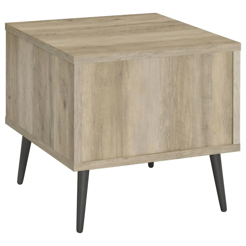 Welsh 2-piece Coffee and End Table Set Distressed Pine by Unique Piece Furniture