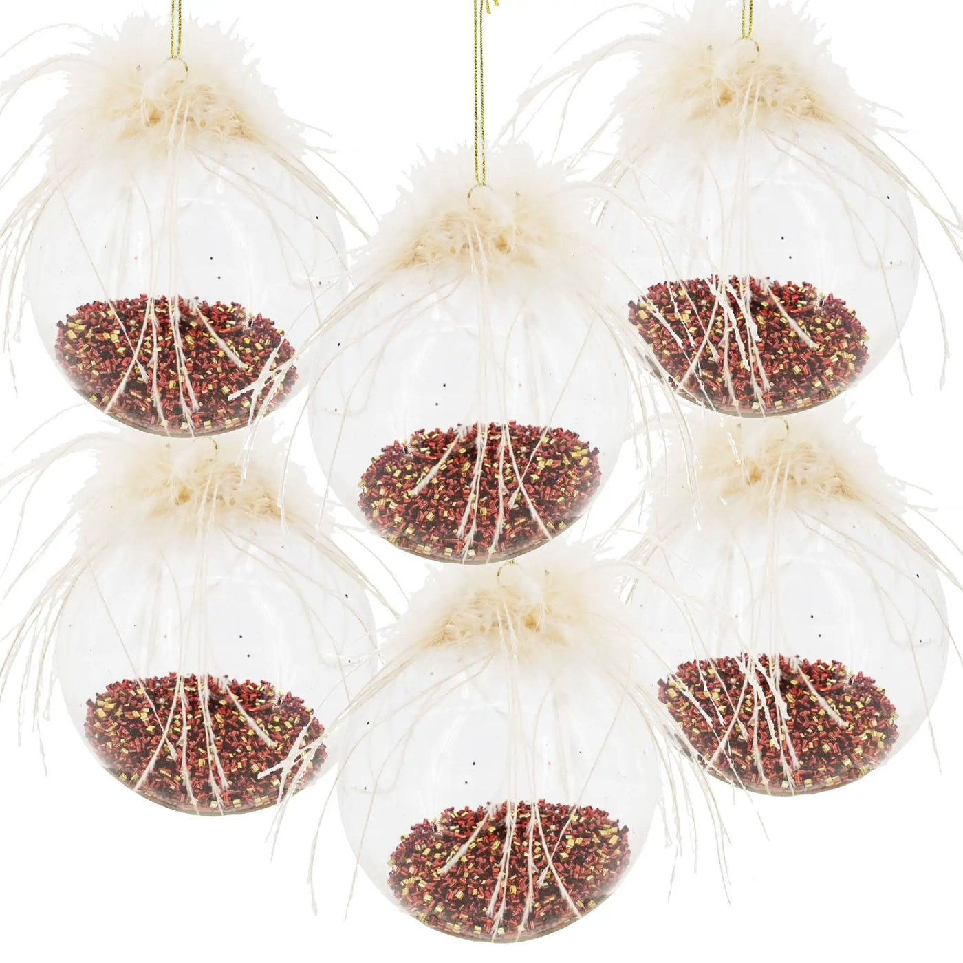 Christmas Ball Ornaments Decorative Hanging Ball Christmas Tree Ornaments For Holiday by HouseOfZazla