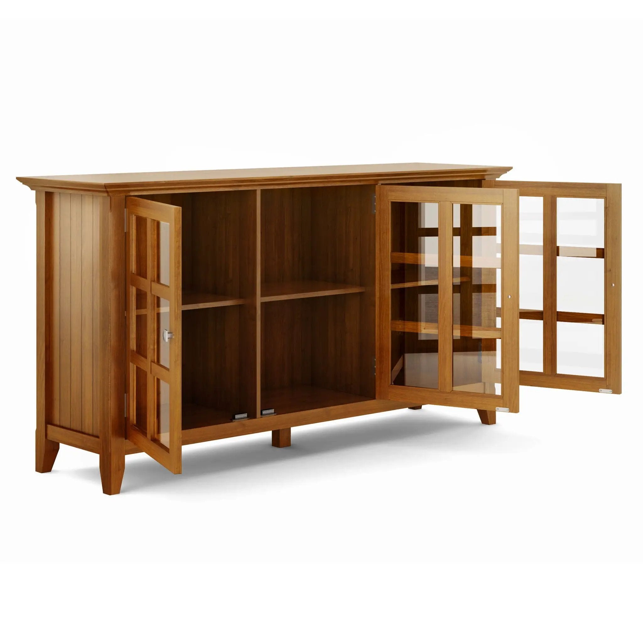 Acadian - Wide Storage Cabinet Handcrafted by HouseOfZazla