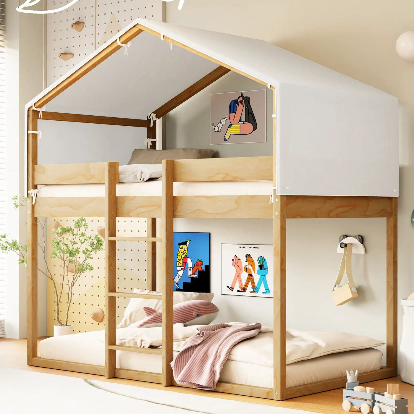 Bunk Bed With Tent by HouseOfZazla