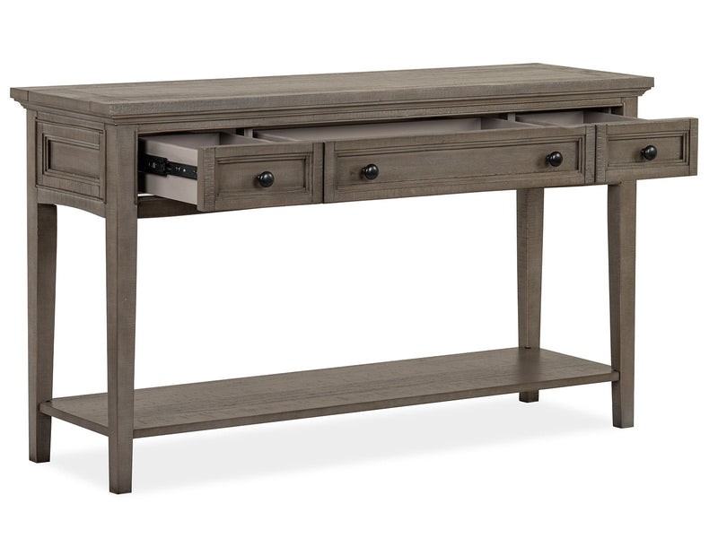 Paxton Place - Rectangular Sofa Table - Dovetail Gray, photo 7 of 7