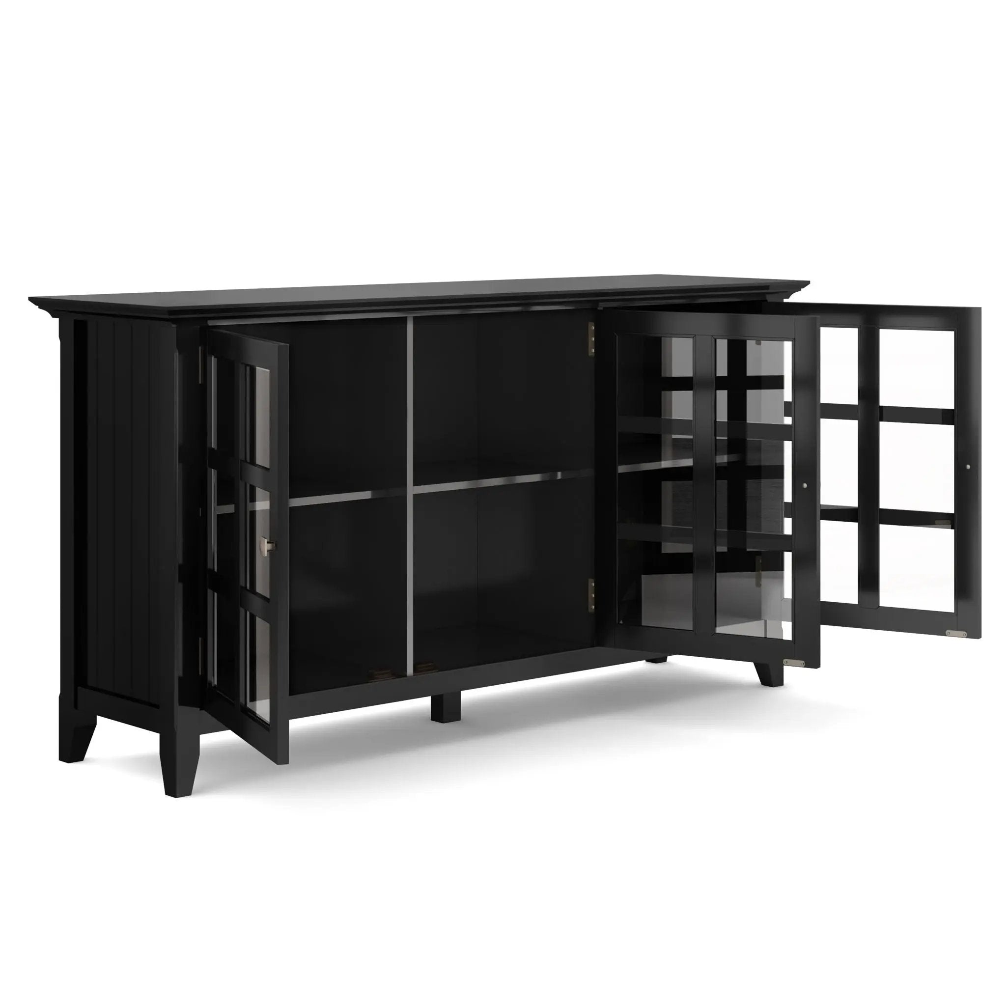 Acadian - Wide Storage Cabinet Handcrafted by HouseOfZazla
