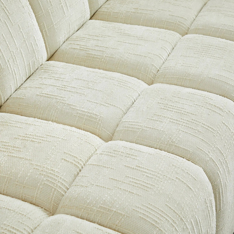 Modern Sofa With Piano Key Backrest by HouseOfZazla
