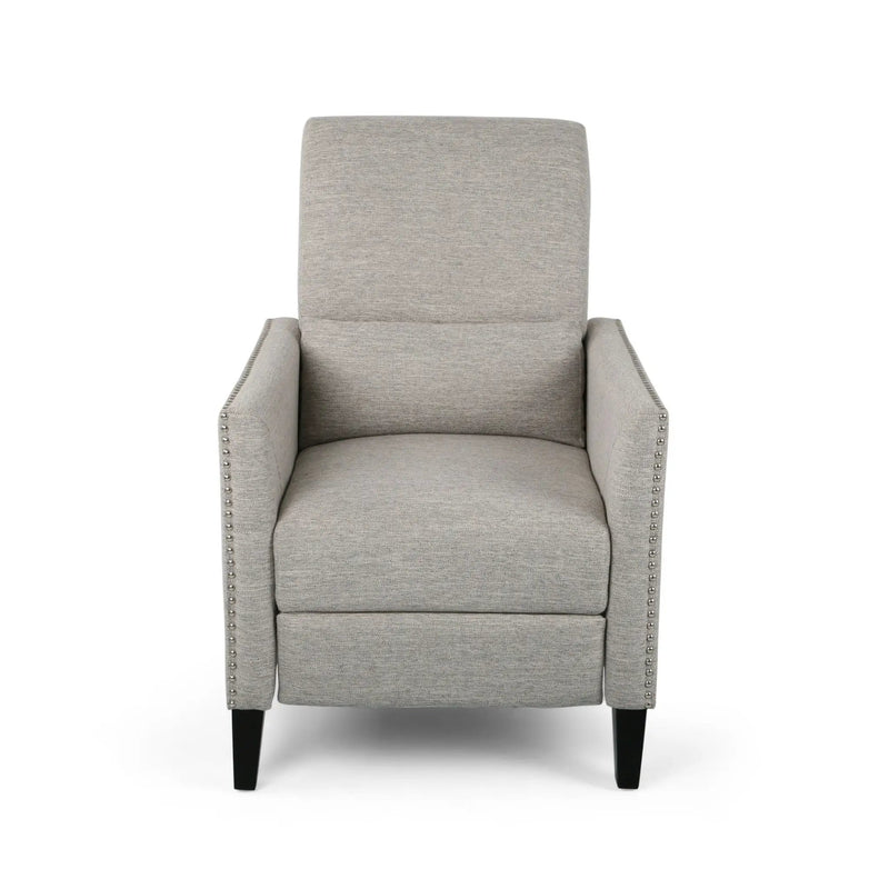 Kiersten - Contemporary Fabric Pushback Recliner by Unique Piece Furniture