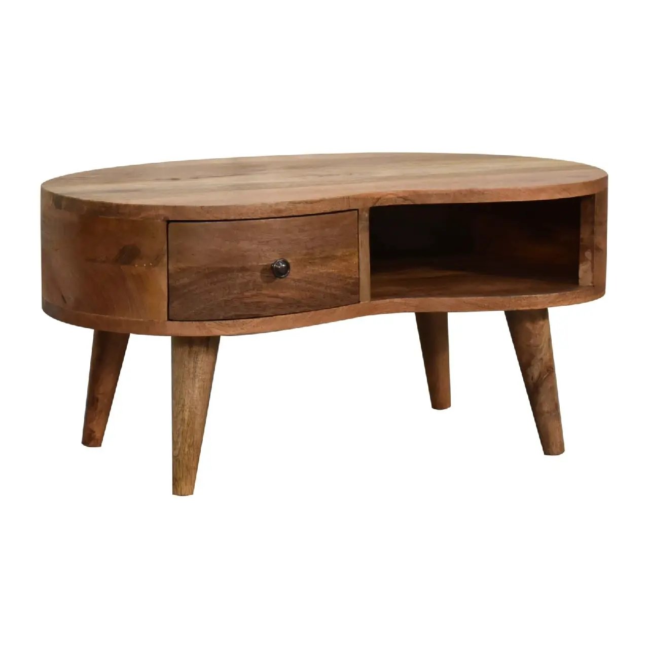 Wave Coffee Table With 1 Drawer by HouseOfZazla