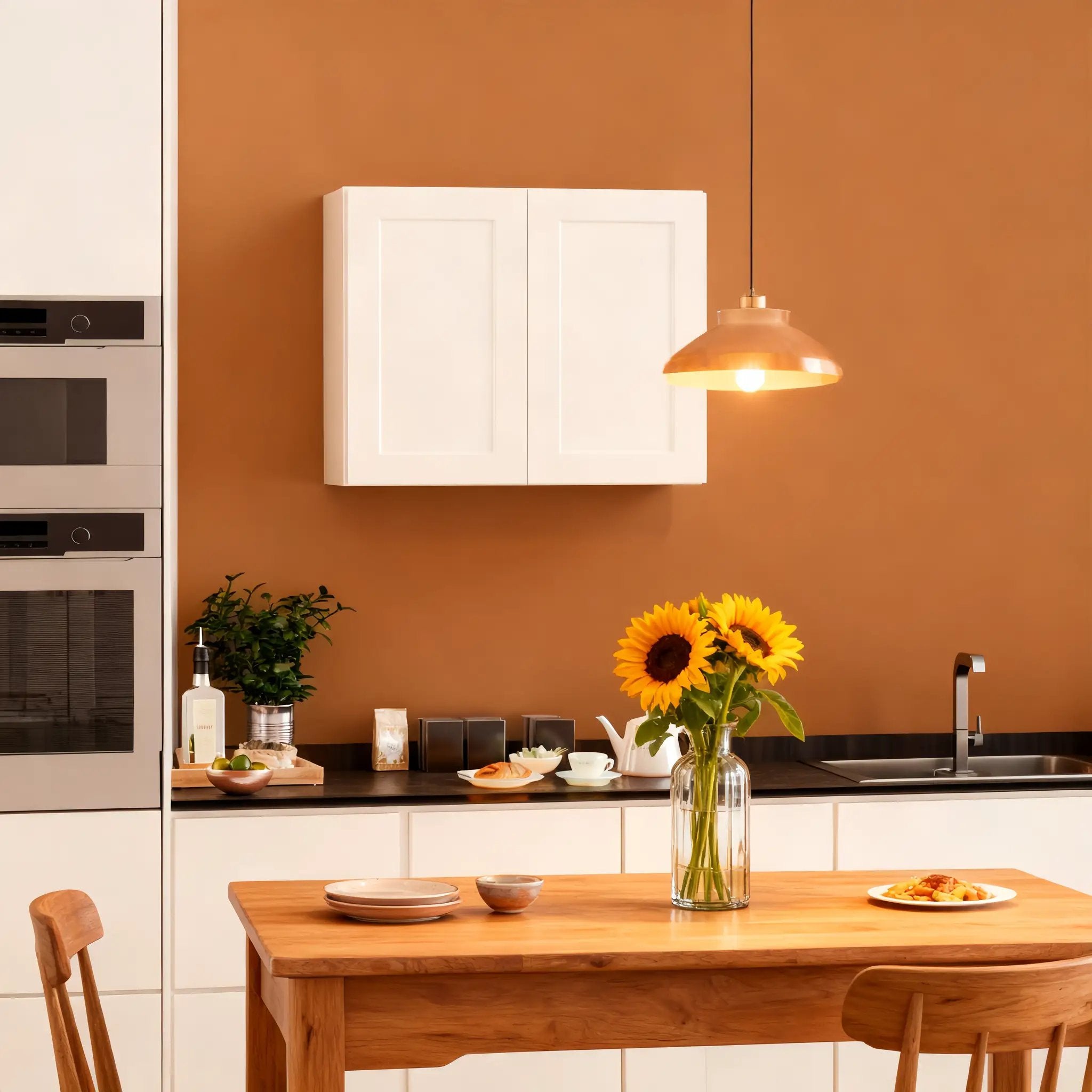White Shaker Solid Wood Wall Cabinet with Soft-Close Doors by HouseOfZazla