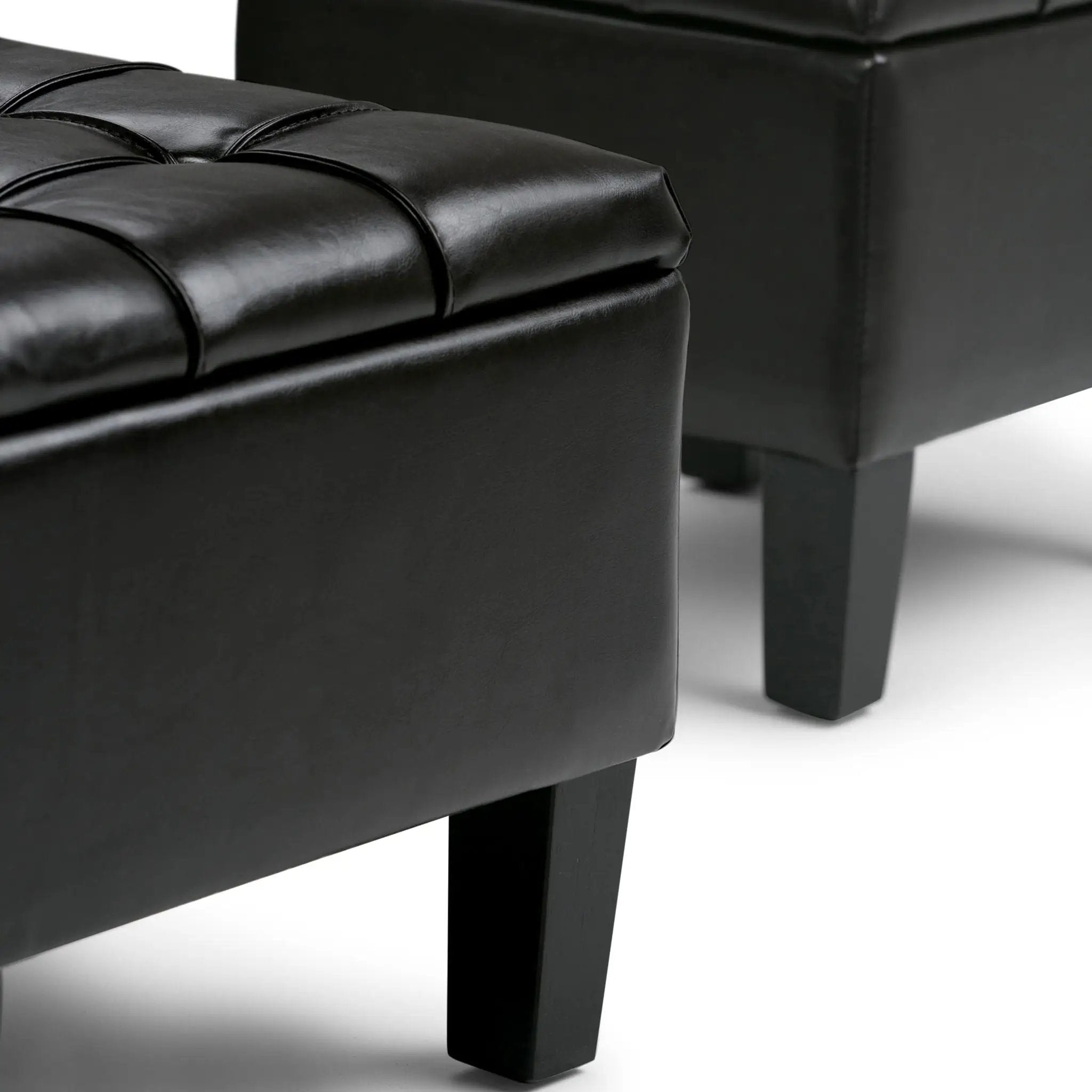 Dover - 3 Piece Storage Ottoman Contemporary Design by Unique Piece Furniture