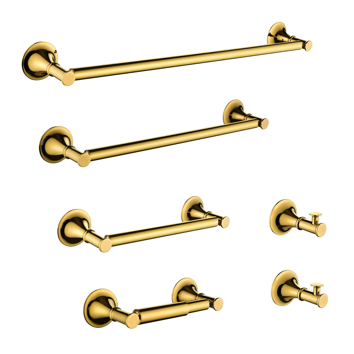 6 Piece Bathroom Accessories Set, photo 3 of 10