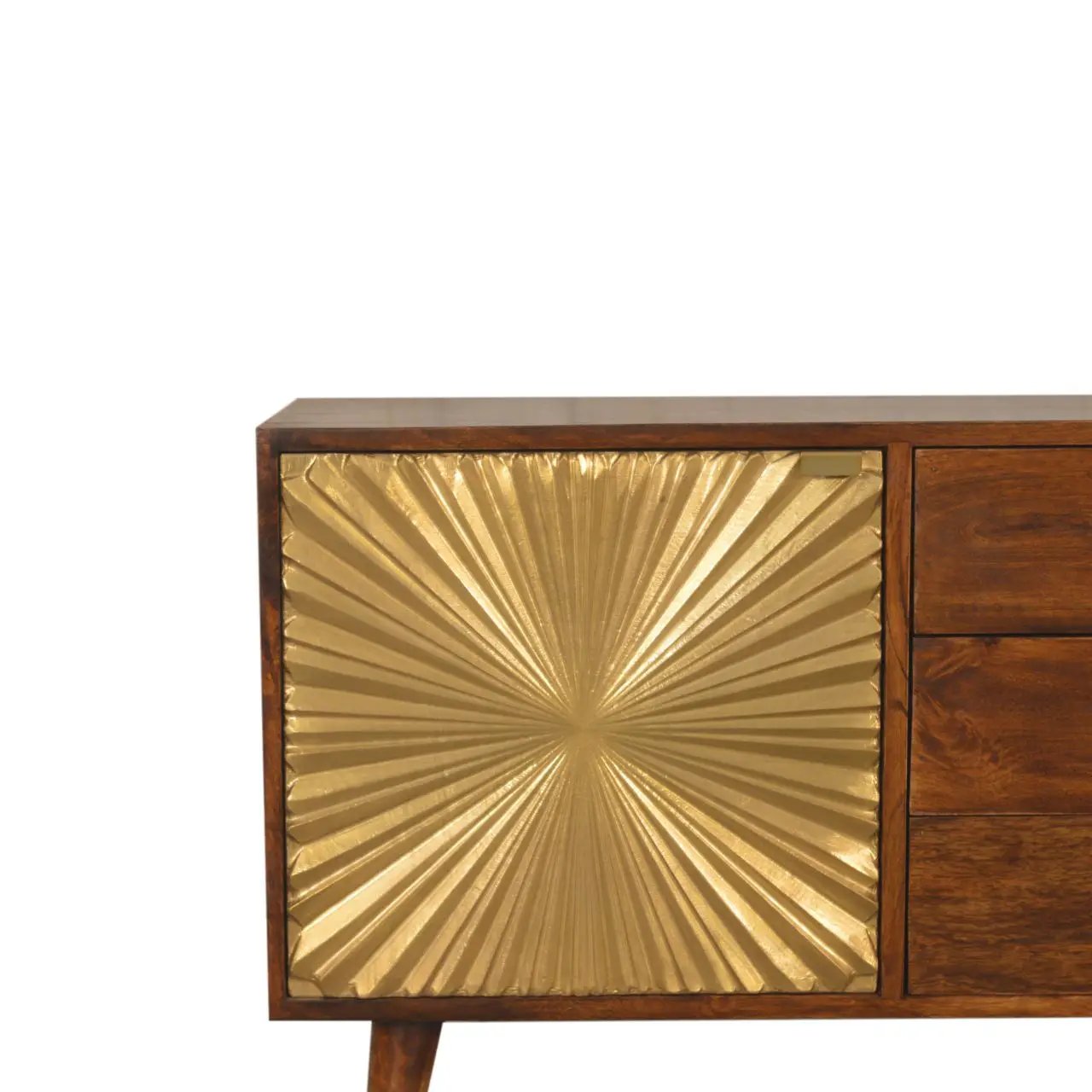 Manila - Sideboard, 3 Drawer - Chestnut by HouseOfZazla