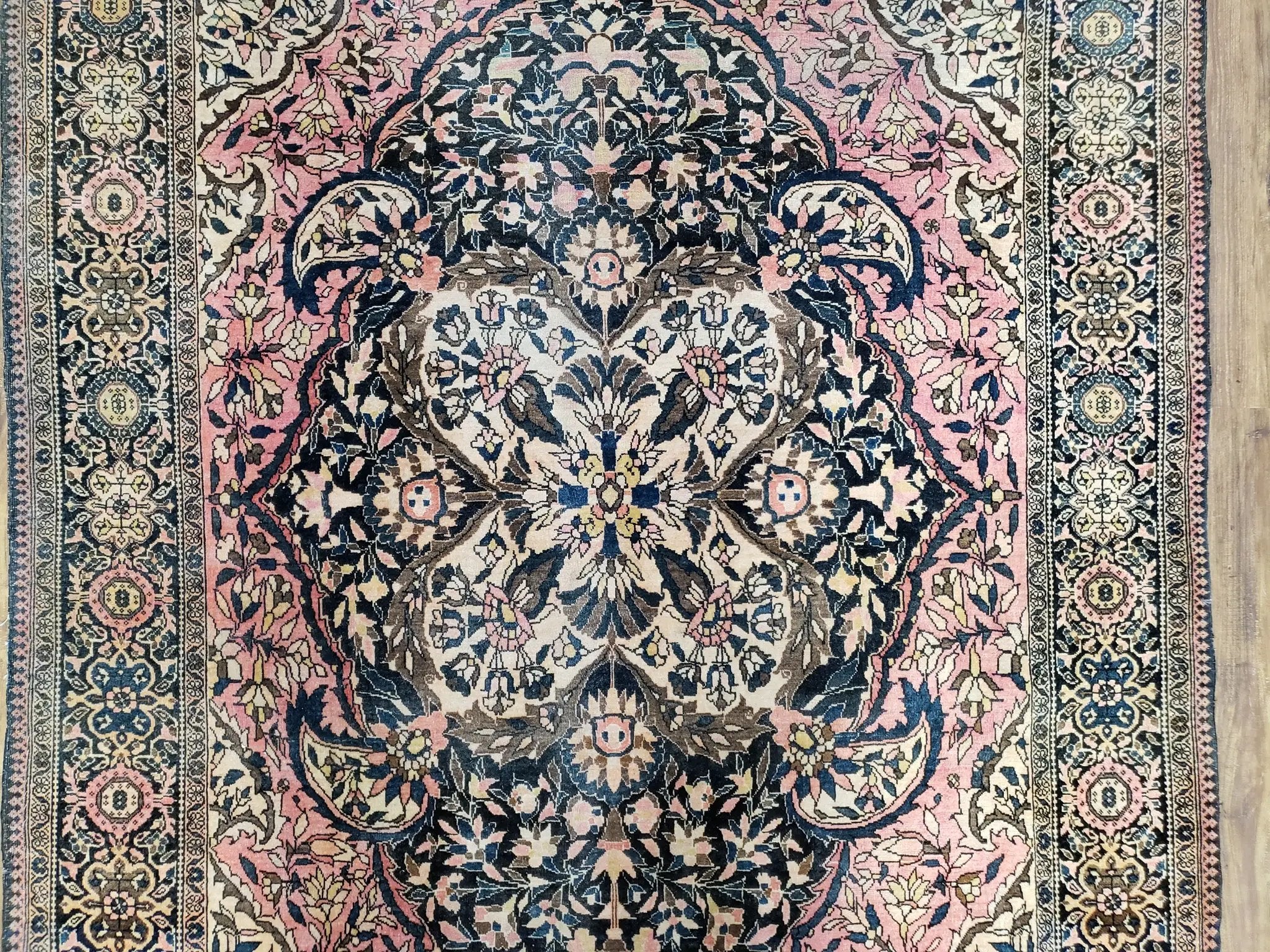 Antique Persian Farahan Rug, 4'1" x 6' 5" by Jewel Rugs