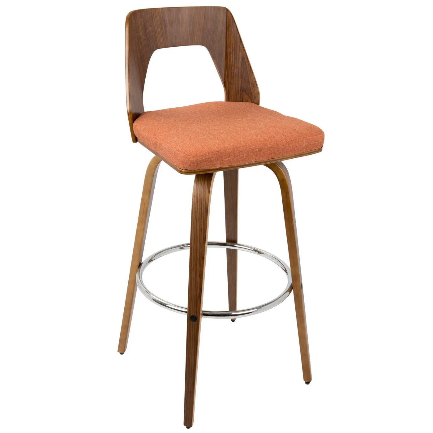 Trilogy - Mid Century Modern Barstool (Set of 2) by HouseOfZazla