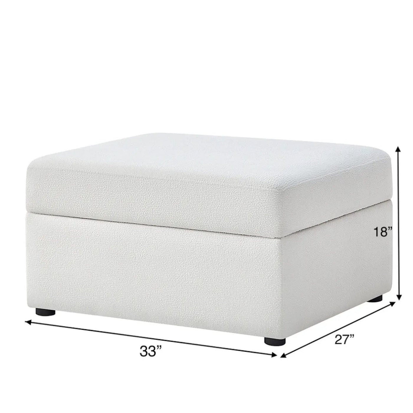 Chauncy - Storage Ottoman by HouseOfZazla