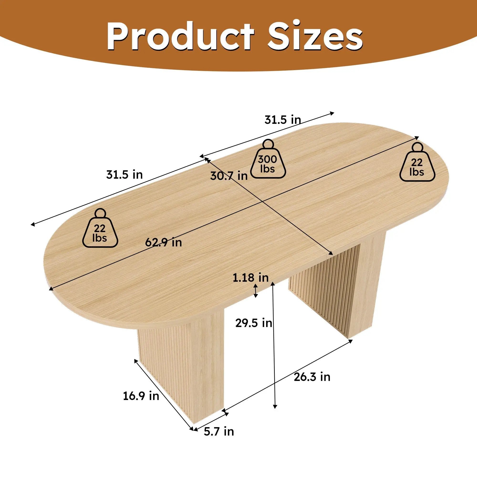 Oval Dining Table With Wood Strip Base by Unique Piece Furniture