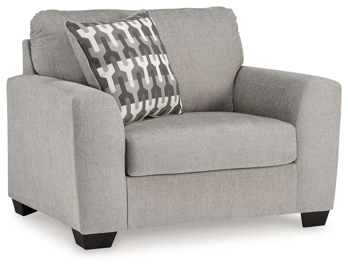 Avenal Park - Chair And A Half - Flannel by Unique Piece Furniture