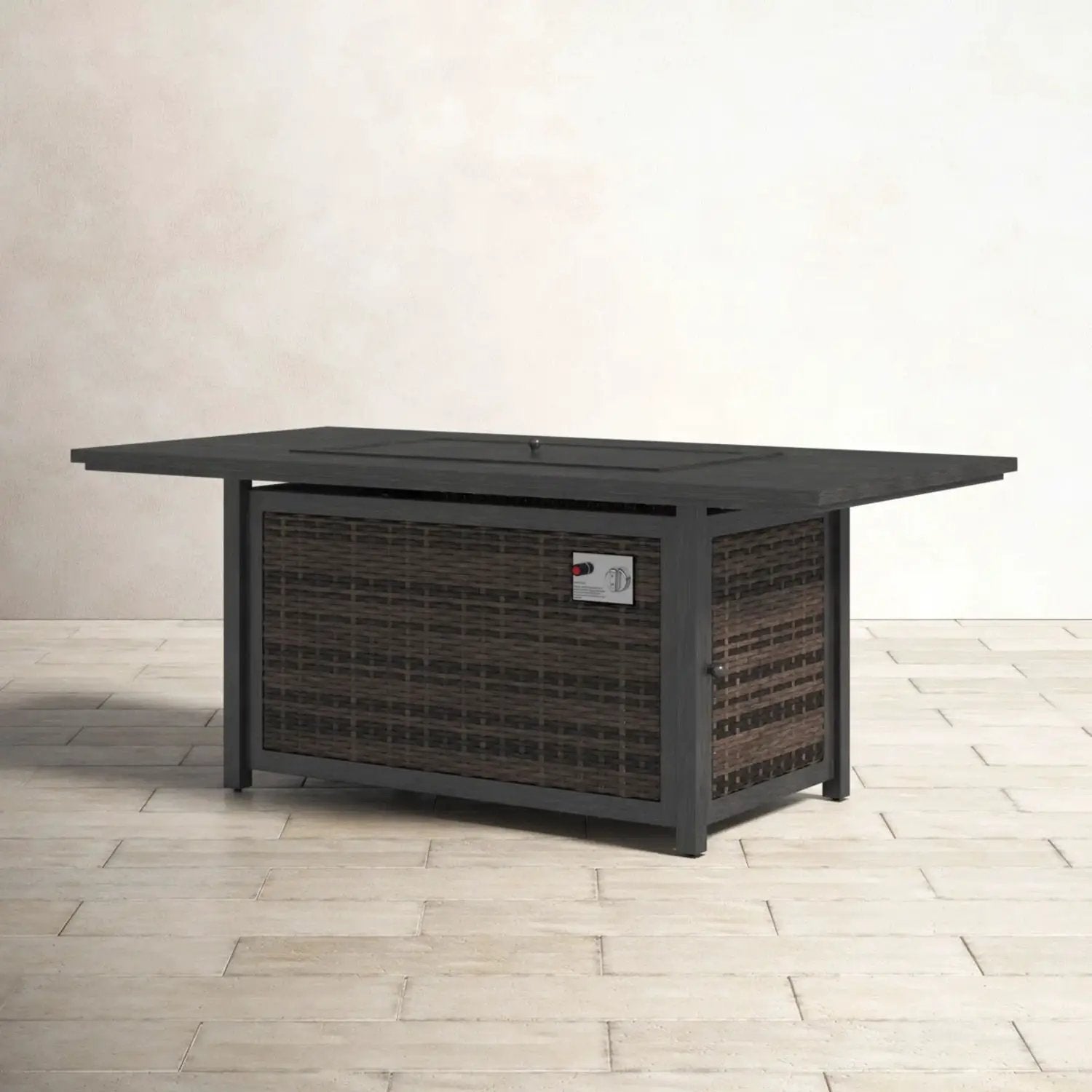 Propane Fire Pit Table - Espresso by HouseOfZazla