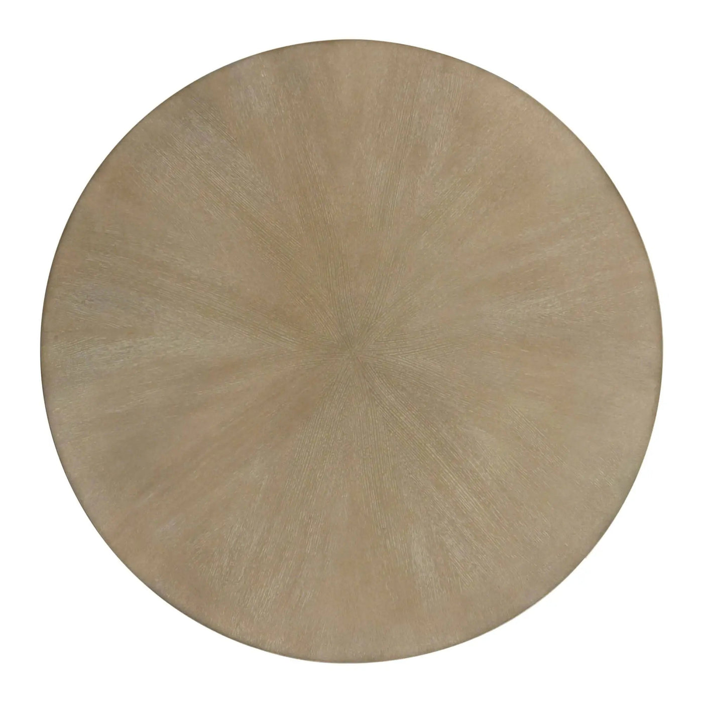 Round Coffee Table With Solid Veneer Top by HouseOfZazla