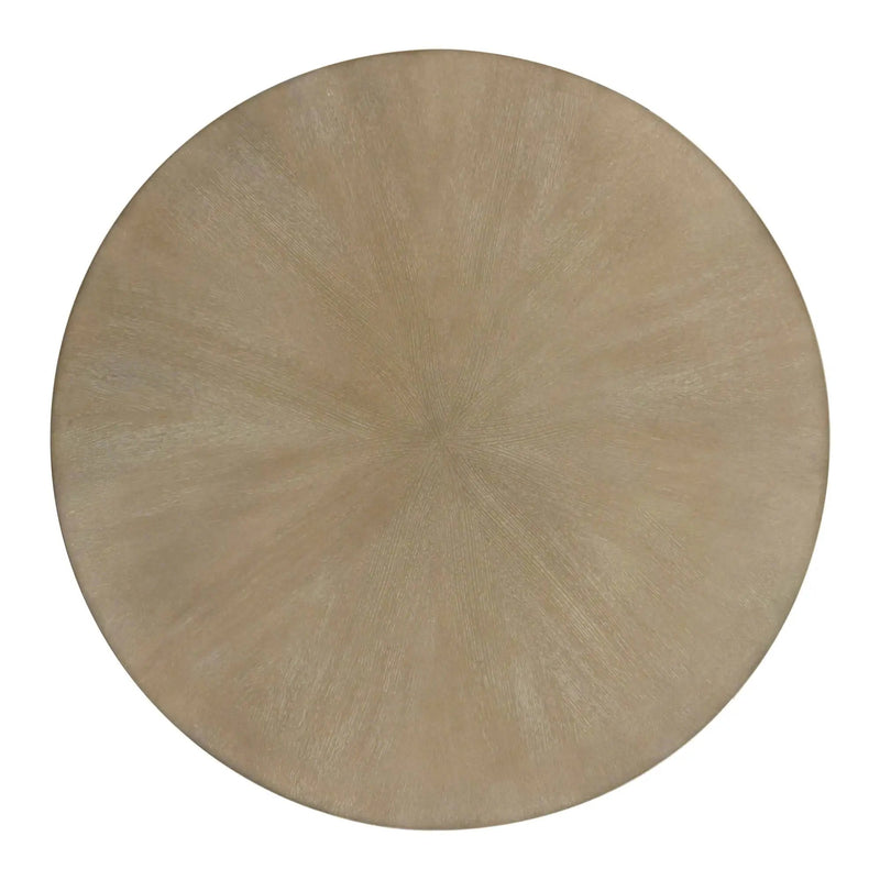 Round Coffee Table With Solid Veneer Top by Unique Piece Furniture