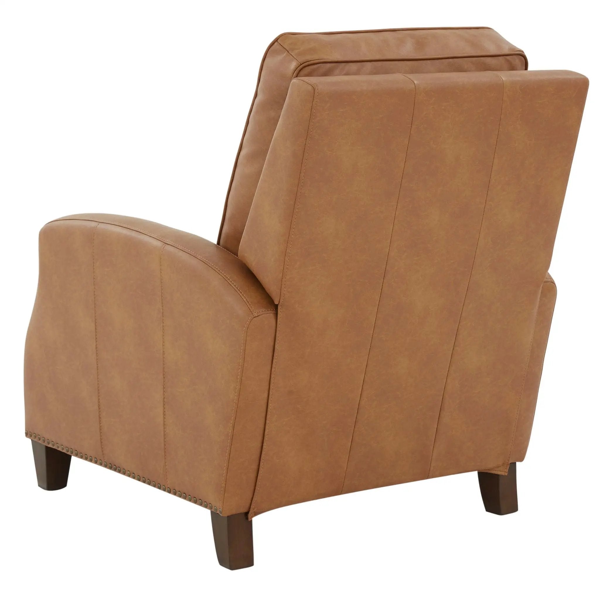 Jack - Push Back Recliner With Track Arms And Nailhead Accents by HouseOfZazla