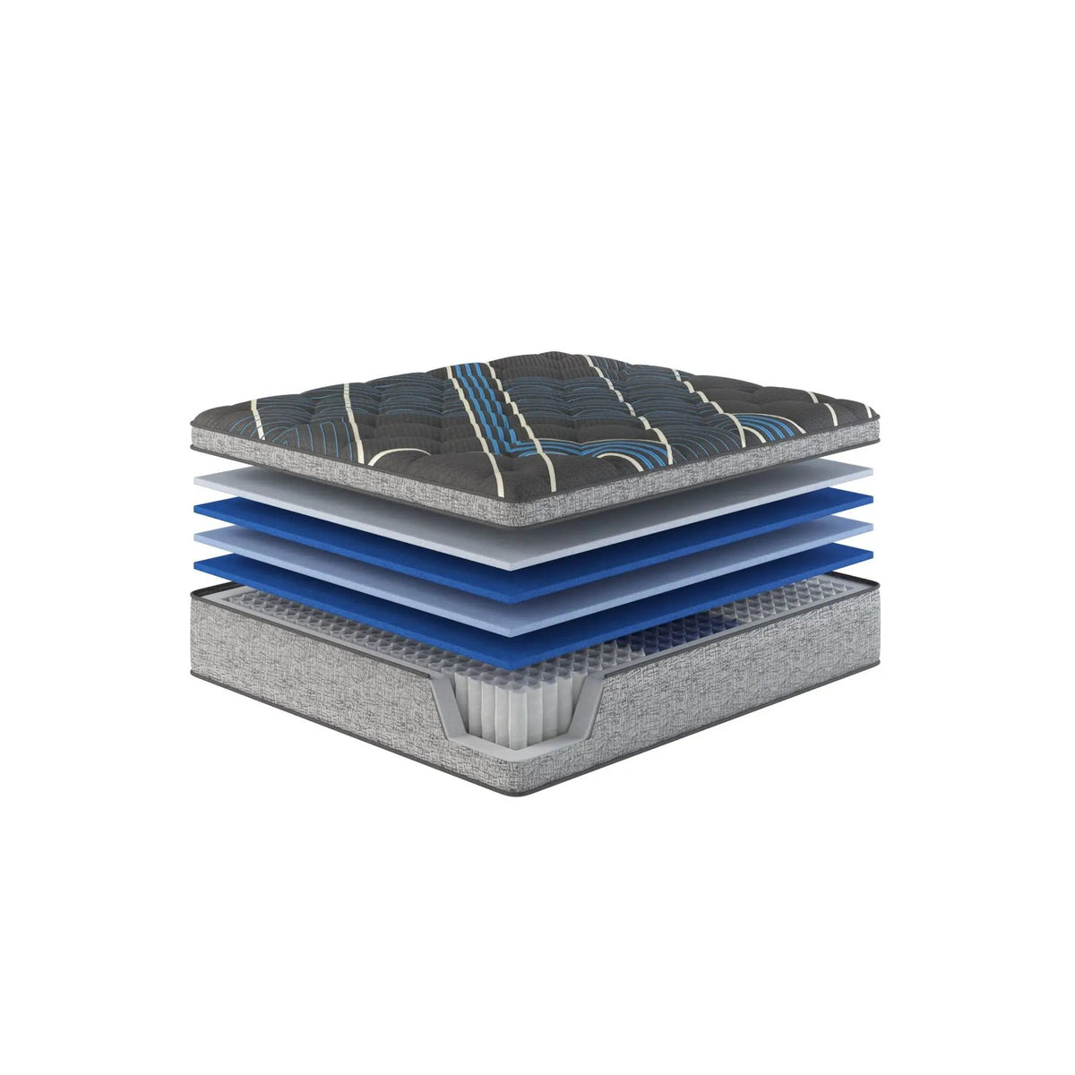 Comfort Care - 15" Euro Top Hybrid Mattress, Plush Comfort, photo 7 of 7