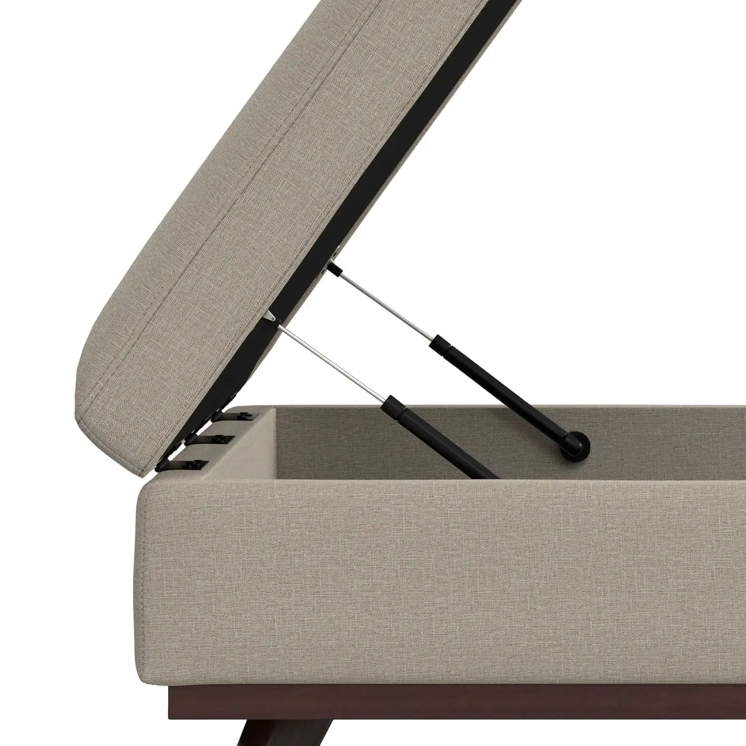 Owen - Multifunctional Square Coffee Table Storage Ottoman by Unique Piece Furniture