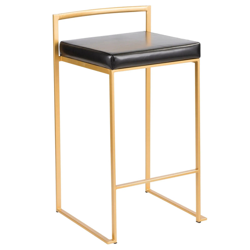 Fuji - Contemporary / Glam Design Counter Stool (Set of 2) by Unique Piece Furniture