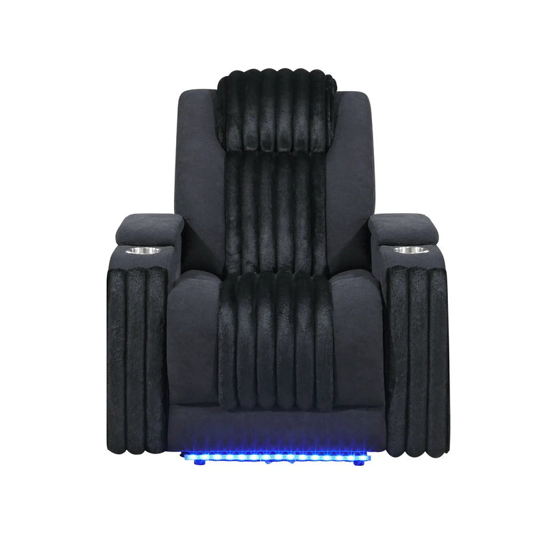 Duran - Power Recliner With Power Headrest by Unique Piece Furniture