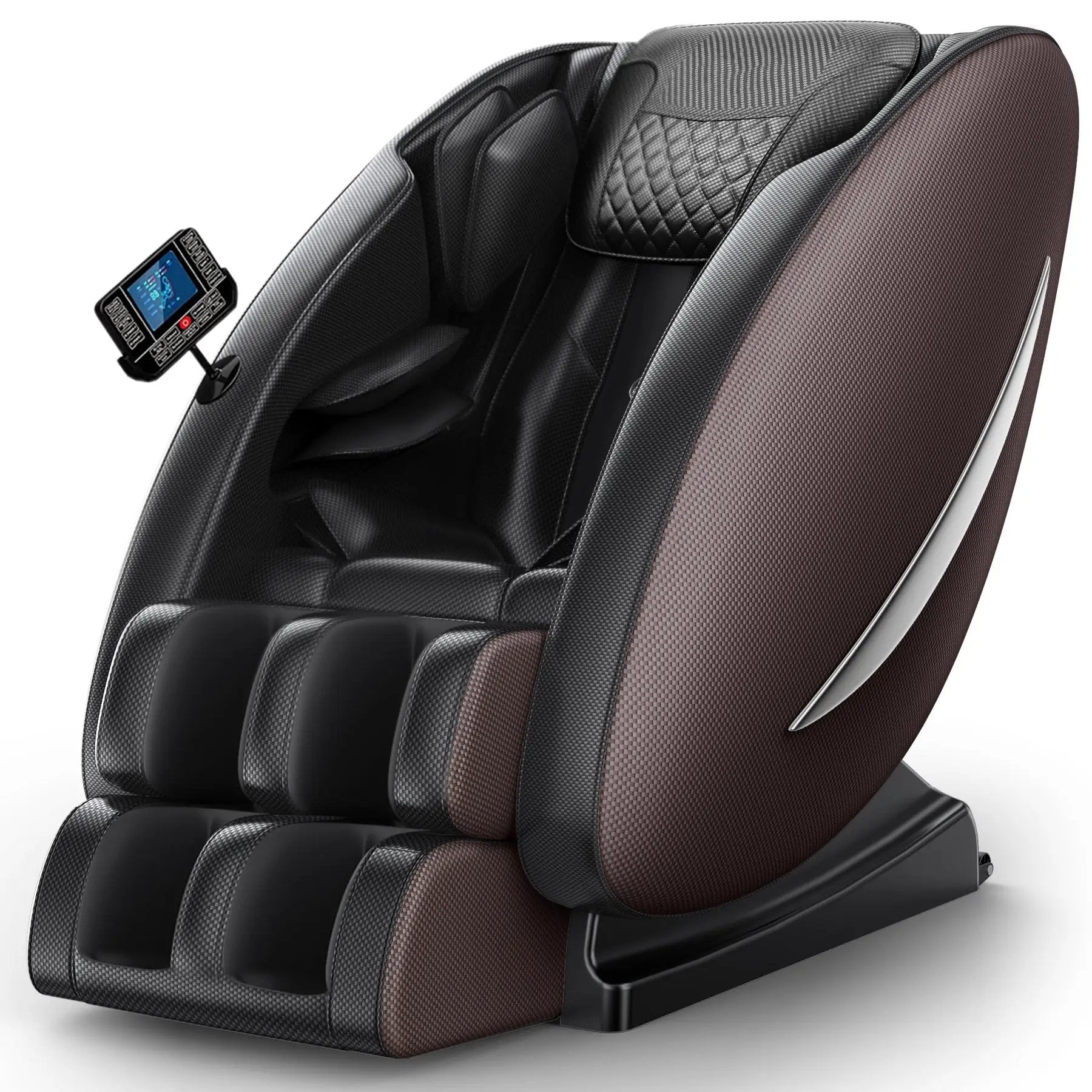 Massage Chair Recliner With Zero Gravity and Full Body Air Pressure by HouseOfZazla