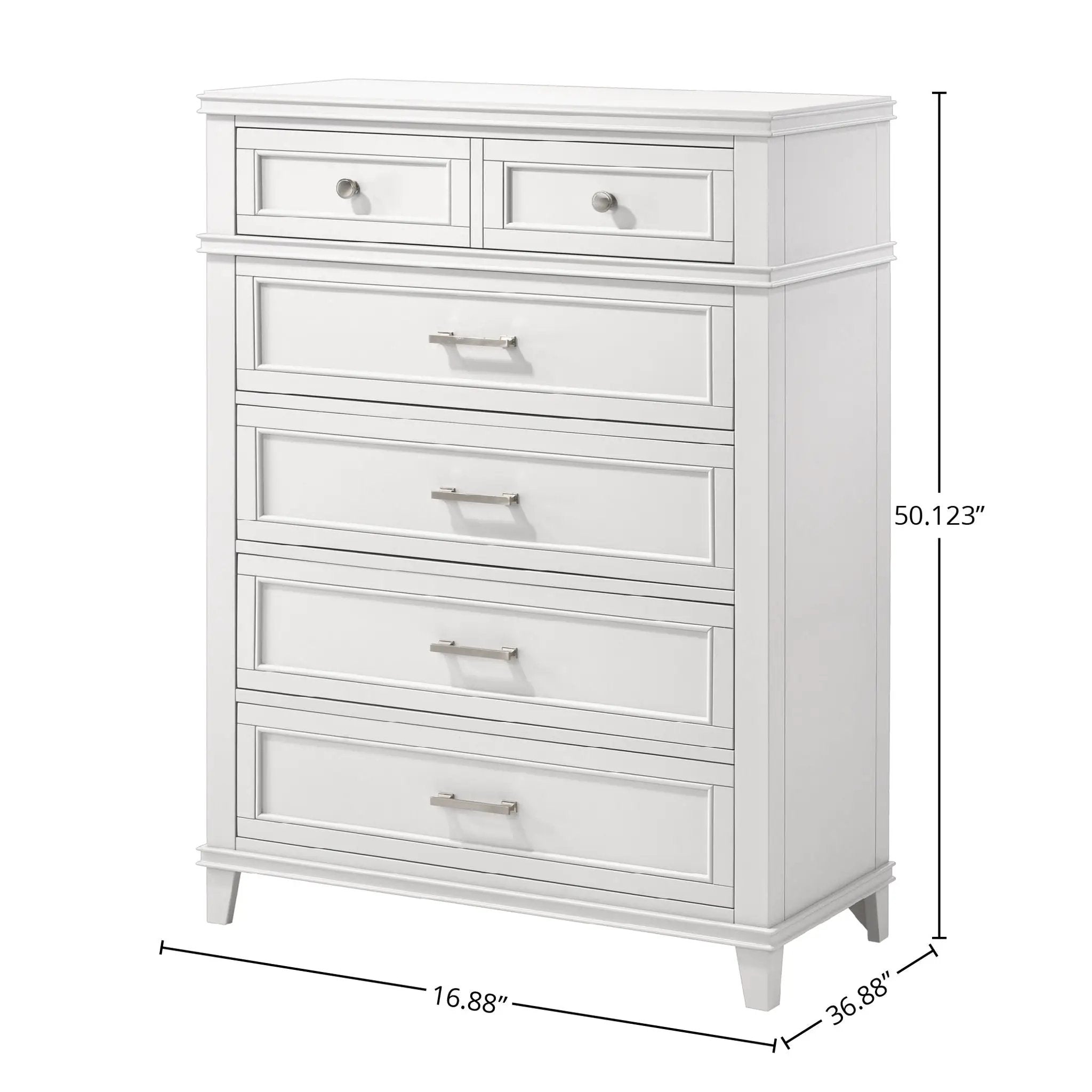 5 Drawer Chest, Ample Storage by HouseOfZazla