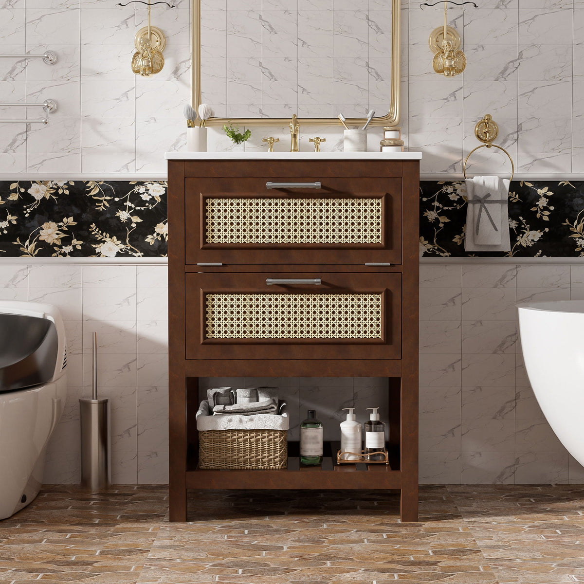 Modern Bathroom Vanity With Integrated Sink, photo 26 of 31