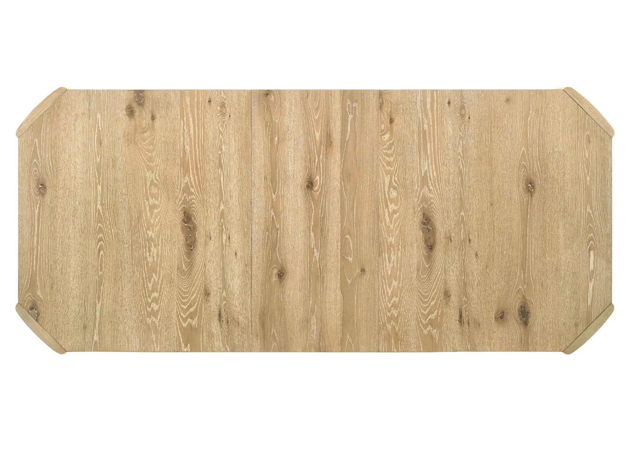 Magnus - Extendable Rectangular Dining Table - Oak Finish by HouseOfZazla