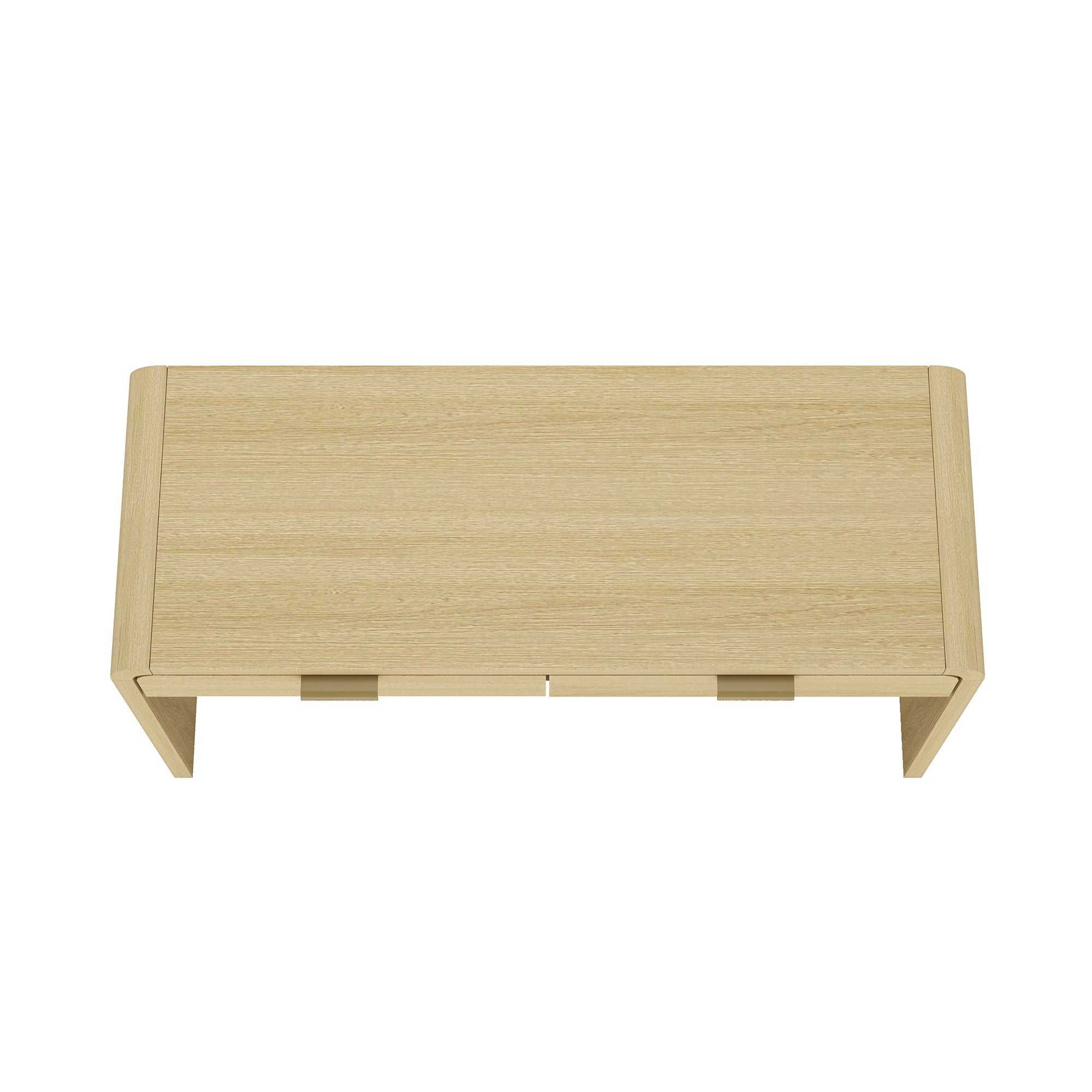 Grace - Office Desk With 2 Drawers - Oak by HouseOfZazla