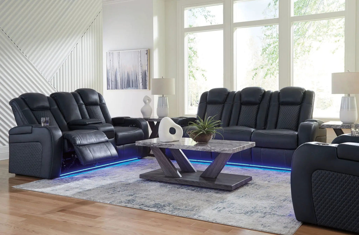 Fyne-dyme - Reclining Living Room Set by Unique Piece Furniture