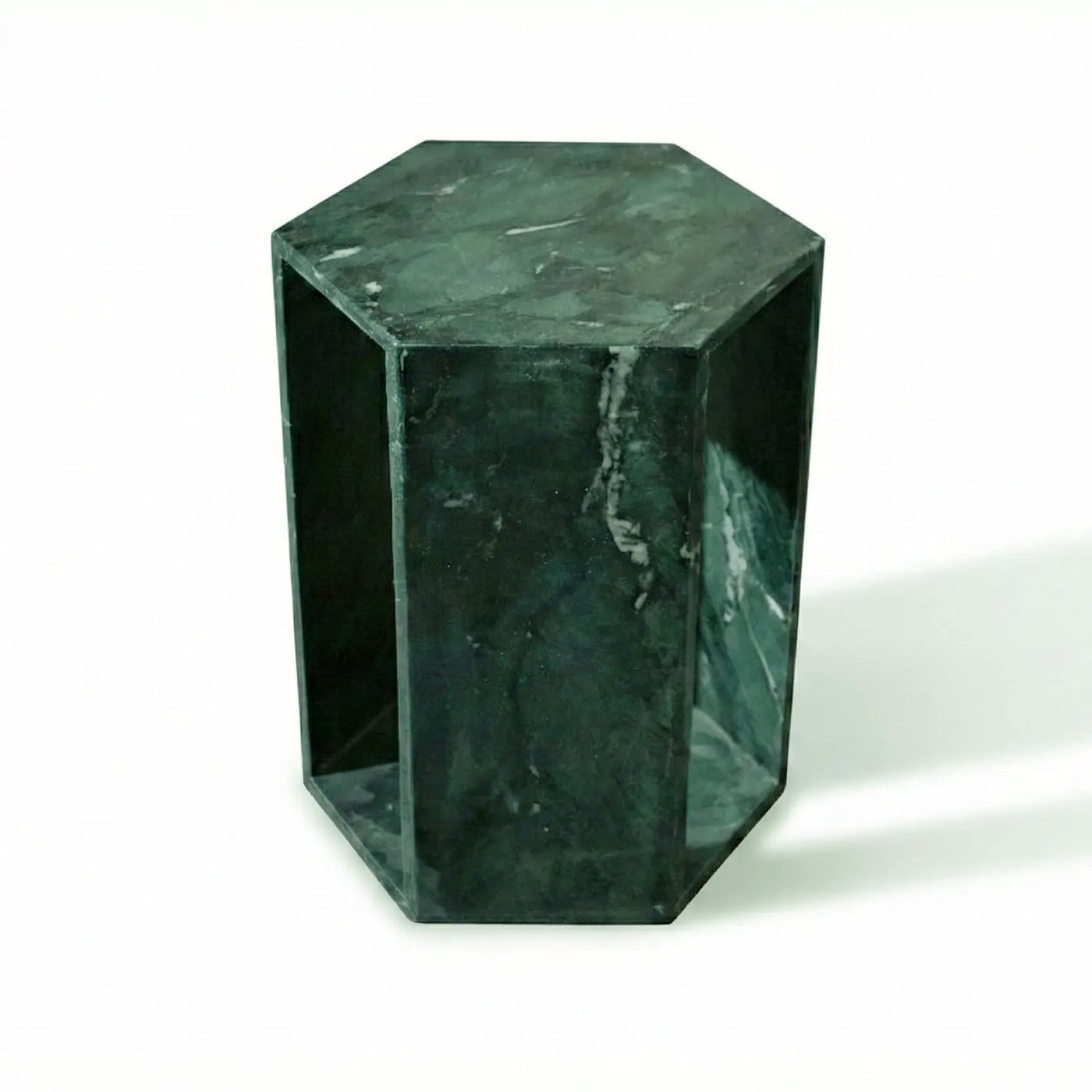 Modern Minimalist Hexagon Side Table by HouseOfZazla