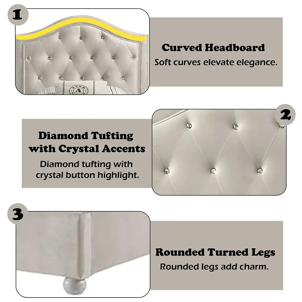 Reggie - Bed by Unique Piece Furniture