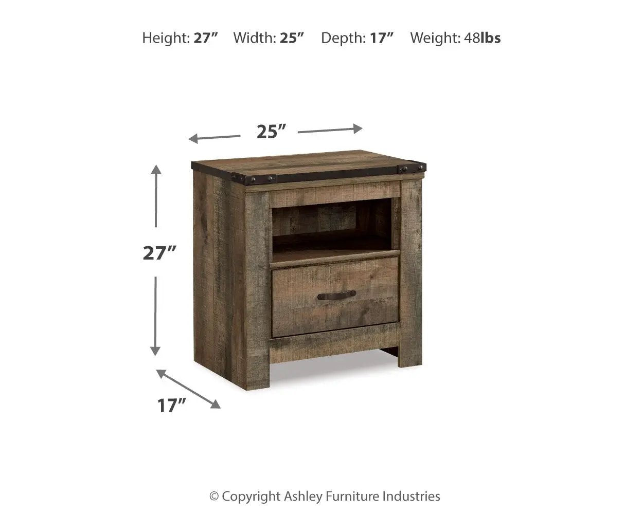 Trinell - Night Stand by Unique Piece Furniture