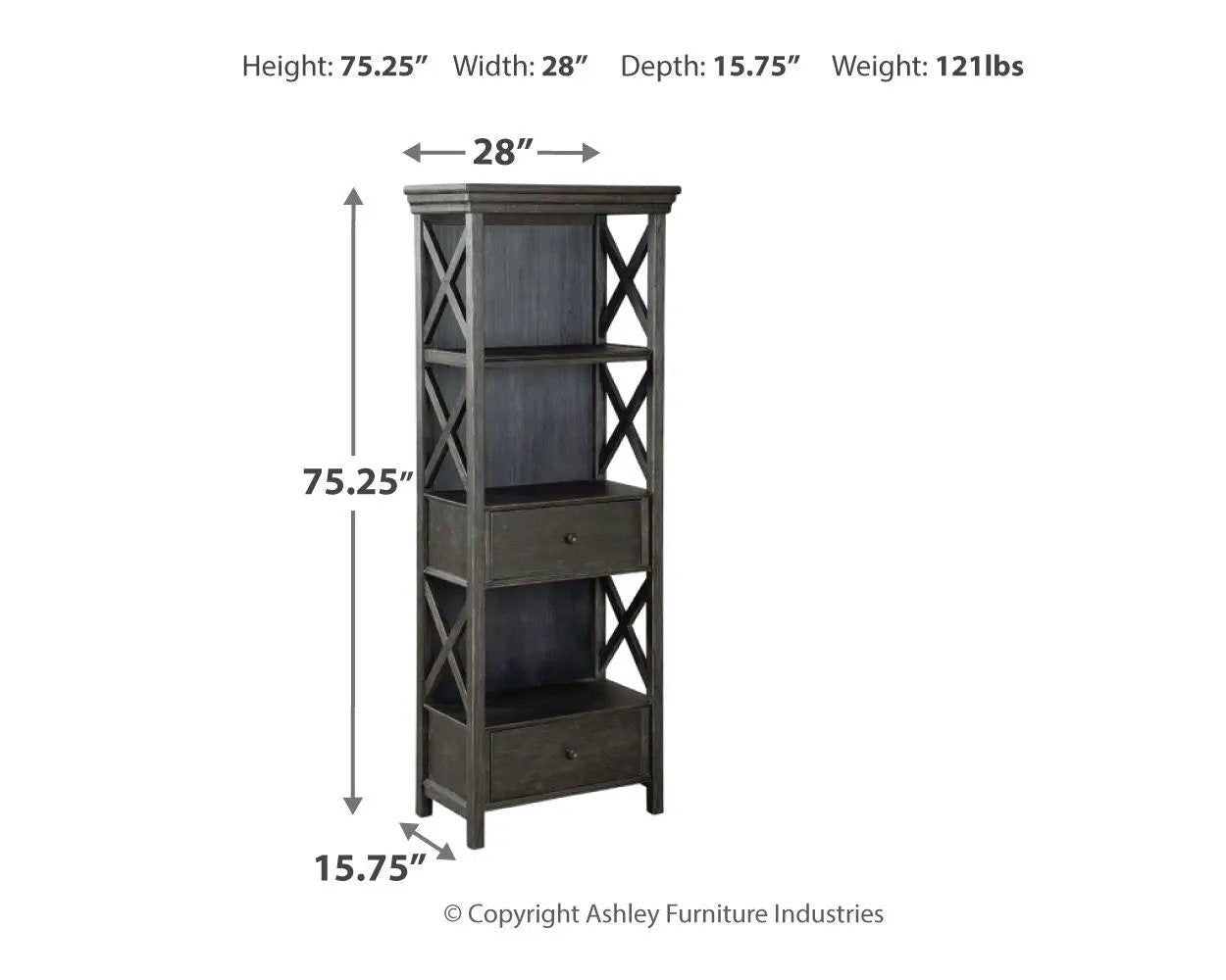 Tyler Creek - Display Cabinet by Unique Piece Furniture