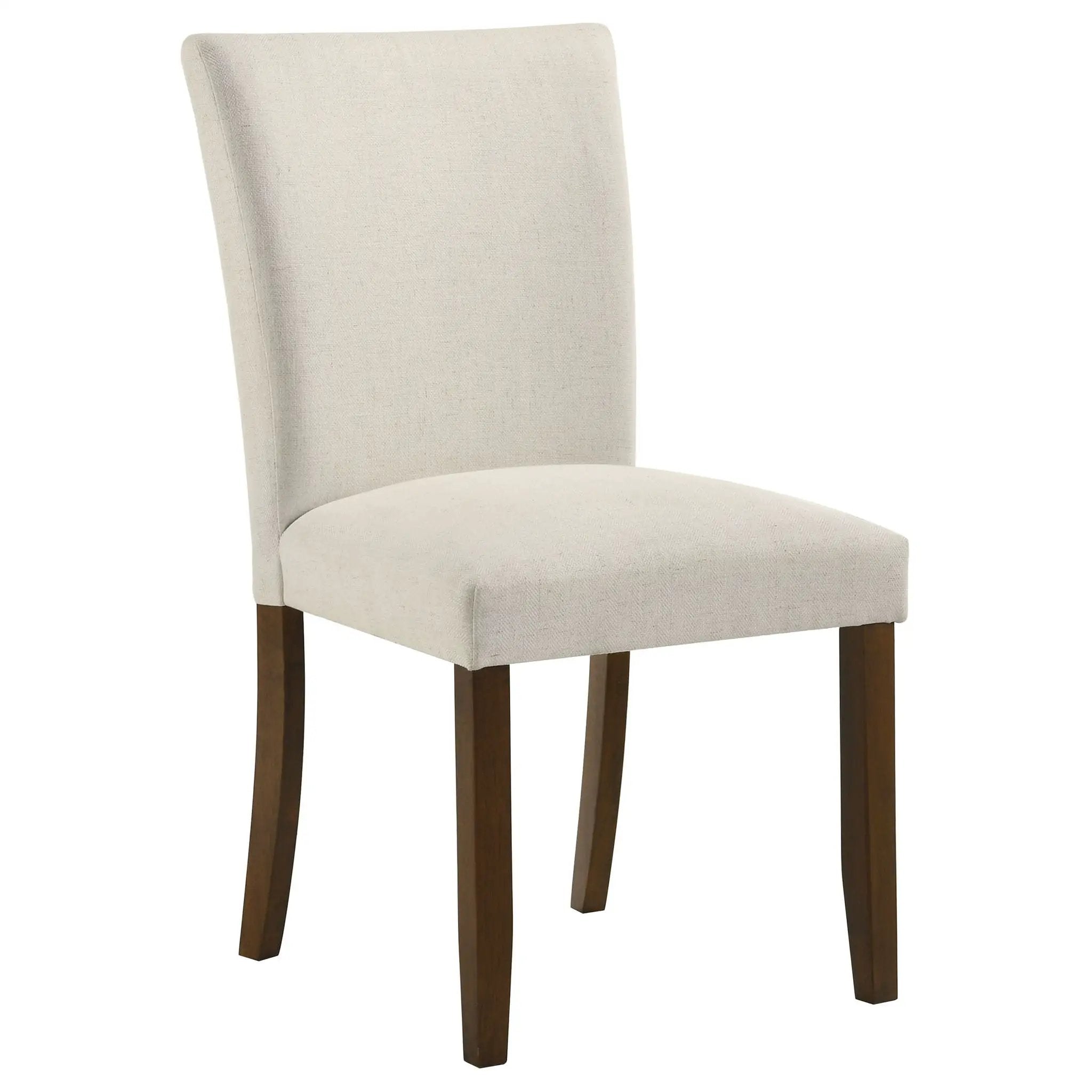 Paxton Upholstered Dining Side Chair Beige (Set of 2) by Unique Piece Furniture
