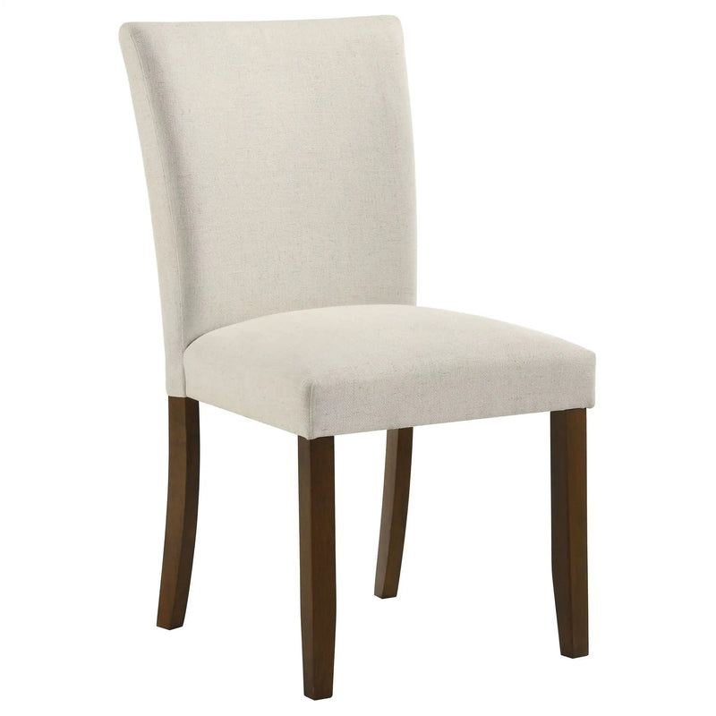 Paxton Upholstered Dining Side Chair Beige (Set of 2) by Unique Piece Furniture